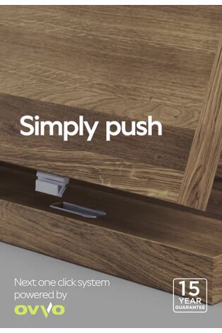 Grey Bronx Oak Effect Small Sideboard - Image 2 of 10